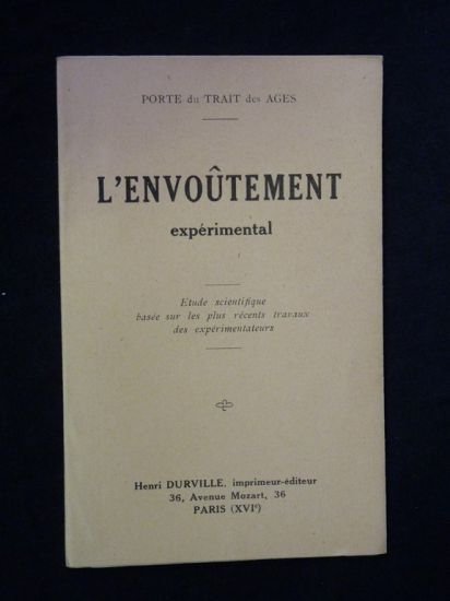 L'envoûtement expérimental