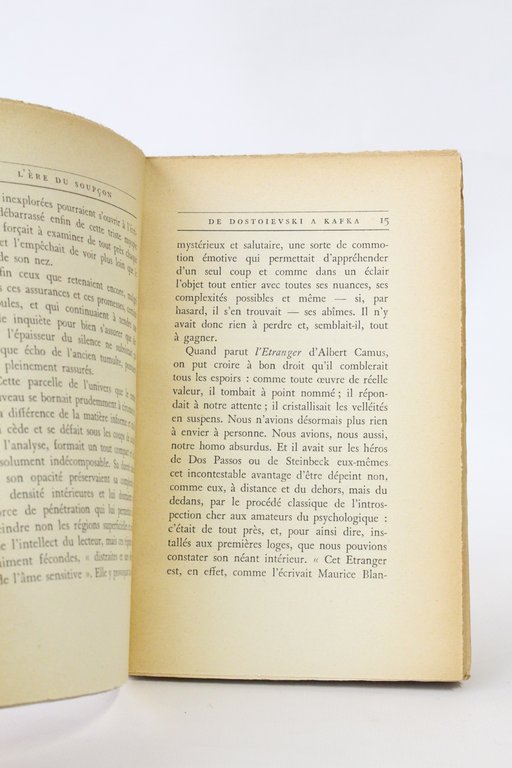 L'ère du soupçon