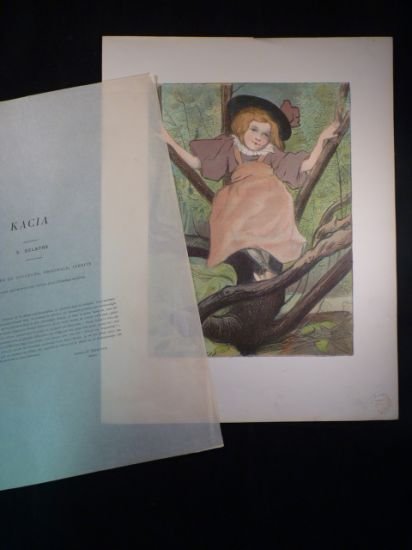 L'Estampe Moderne. Kacia. Lithographie Originale