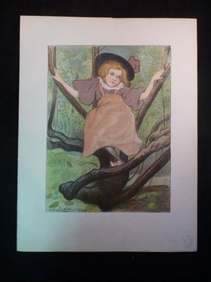 L'Estampe Moderne. Kacia. Lithographie Originale