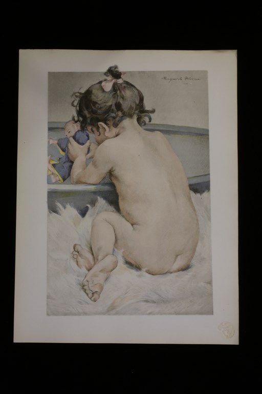 L'Estampe Moderne. La Poupée. Lithographie Originale