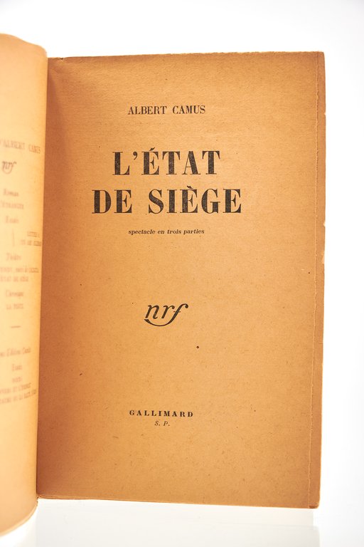 L'état de siège