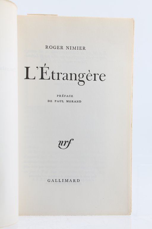 L'Etrangère