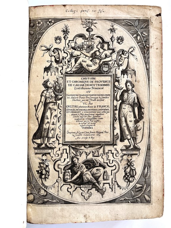 L'histoire et chronique de Provence ou passent de temps en …