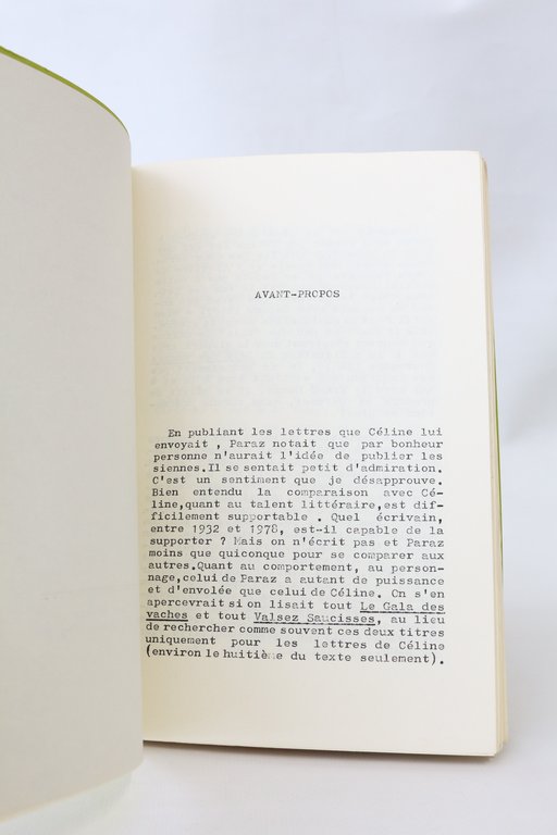 L'hiver 1949-1950 (choix de lettres)