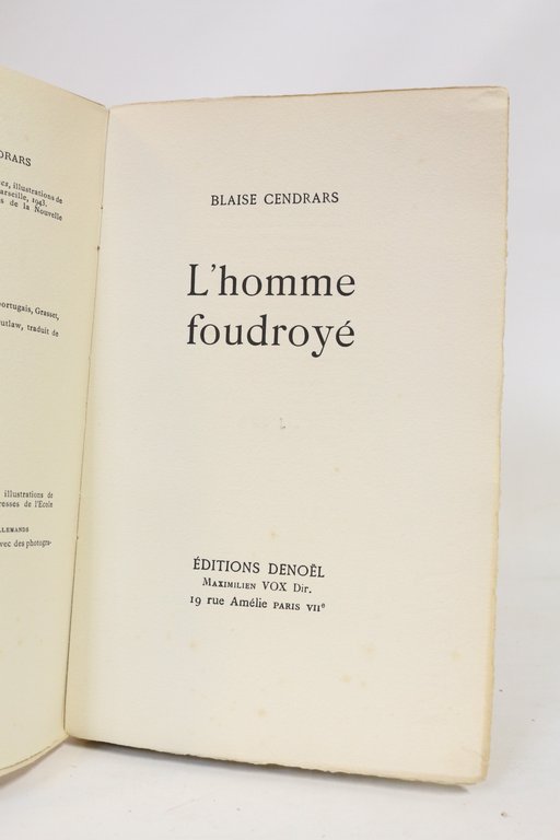 L'homme foudroyé