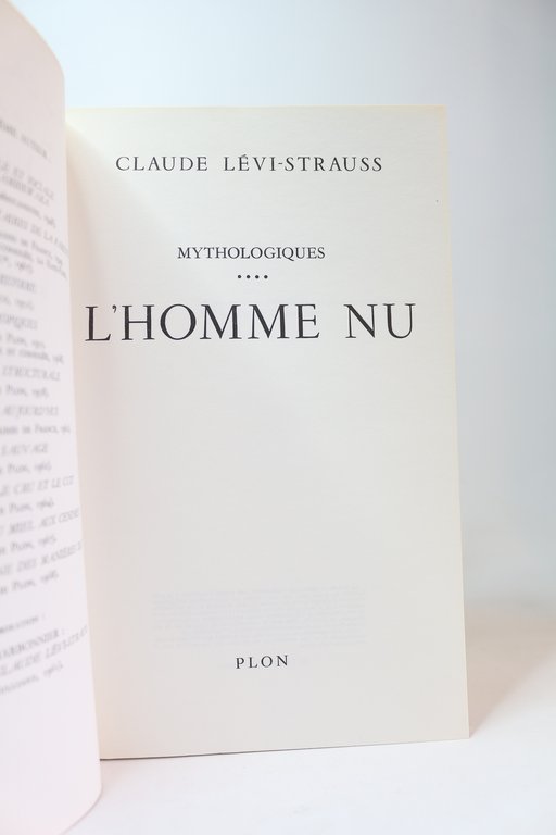 L'homme nu