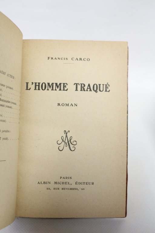 L'homme traqué