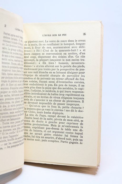 L'huile sur le feu