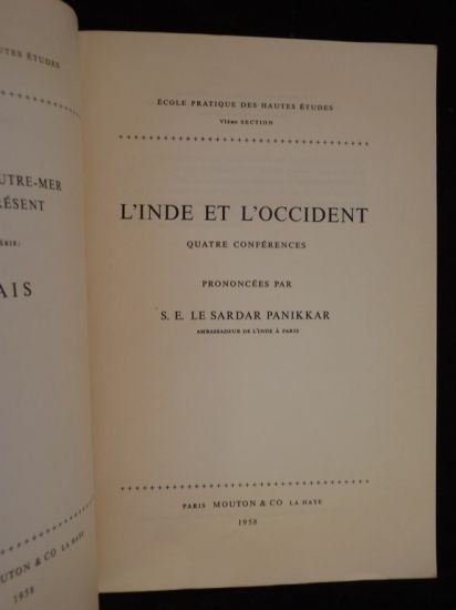 L'Inde et l'occident