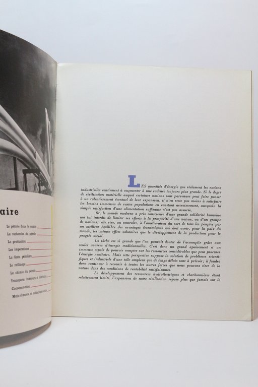 L'industrie française du pétrole en 1955