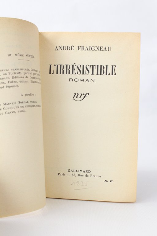 L'irrésistible