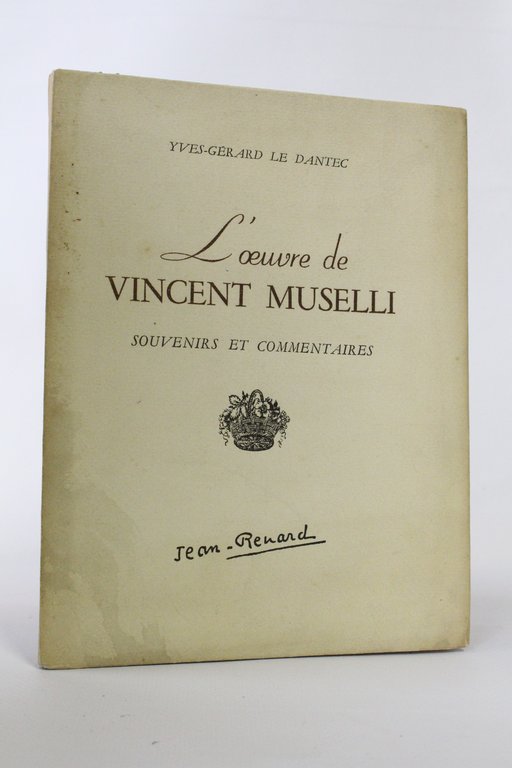 L'oeuvre de Vincent Muselli