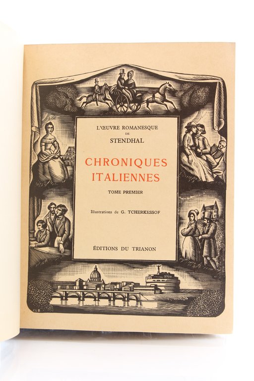 L'Oeuvre romanesque de Stendhal. Oeuvres complètes en 11 volumes