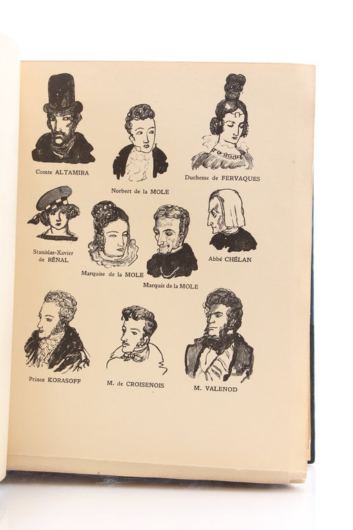 L'Oeuvre romanesque de Stendhal. Oeuvres complètes en 11 volumes