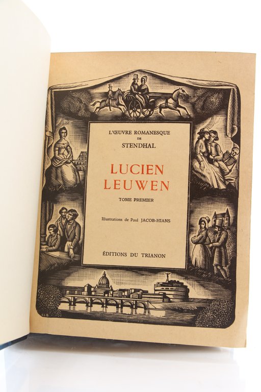 L'Oeuvre romanesque de Stendhal. Oeuvres complètes en 11 volumes