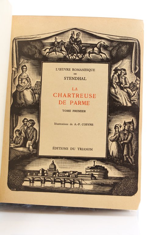 L'Oeuvre romanesque de Stendhal. Oeuvres complètes en 11 volumes