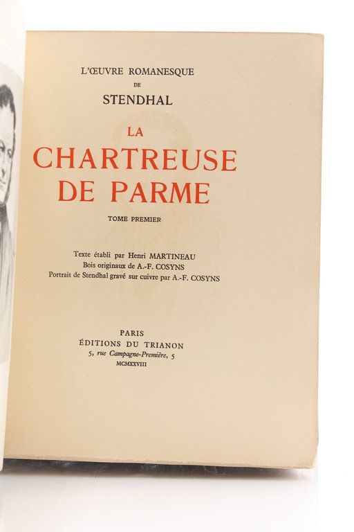 L'Oeuvre romanesque de Stendhal. Oeuvres complètes en 11 volumes