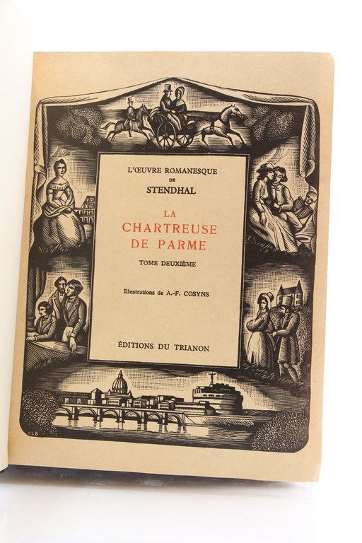 L'Oeuvre romanesque de Stendhal. Oeuvres complètes en 11 volumes