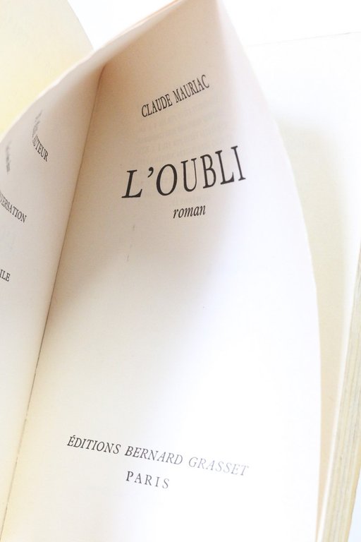 L'oubli