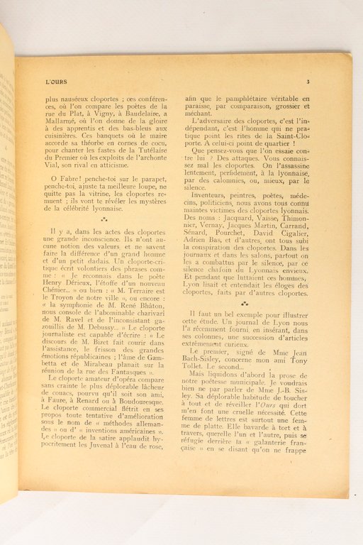 L'ours N°4 de la deuxième année