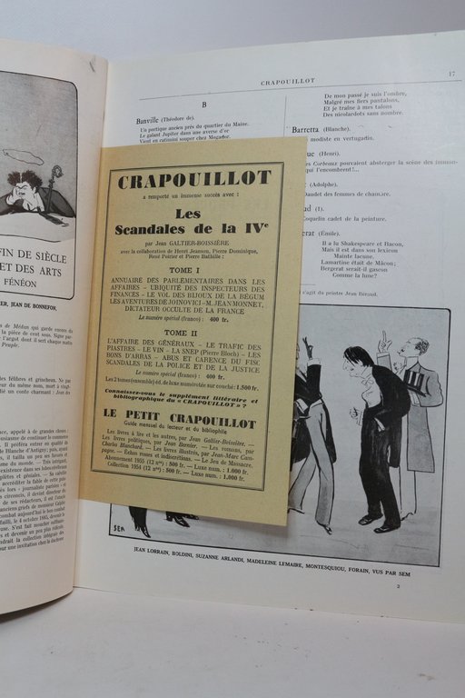 La Belle Epoque. Crapouillot n°29