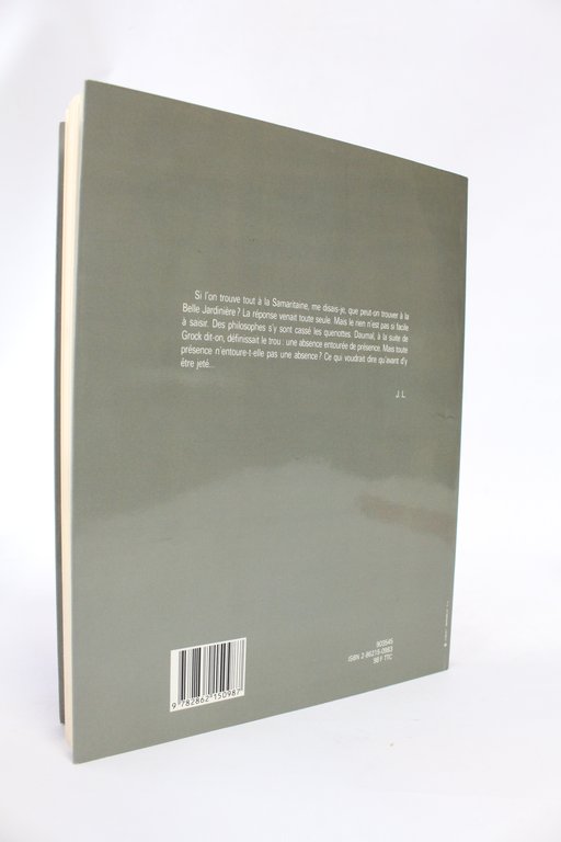 La belle jardinière suivie par Le jardinier d'Empédocle avec quelques …