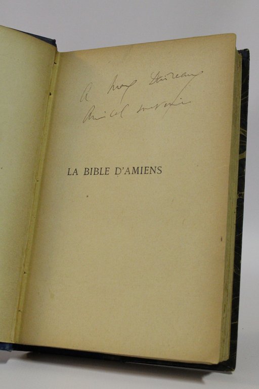 La bible d'Amiens