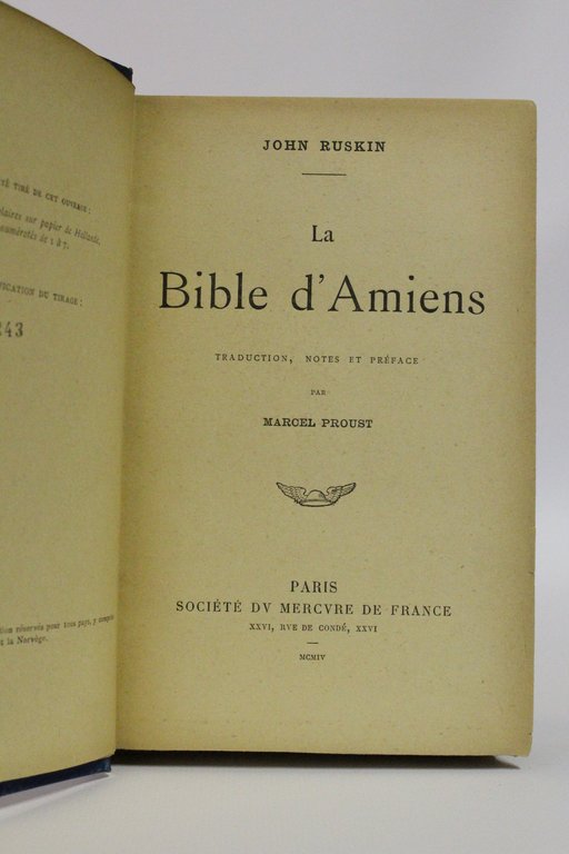 La bible d'Amiens