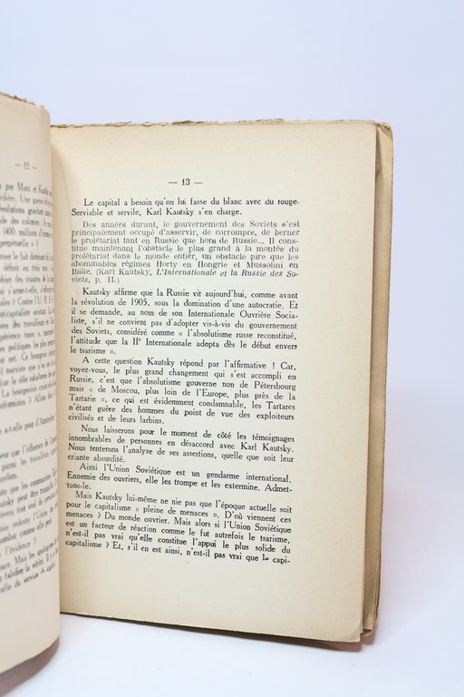 La bourgeoisie internationale et son apôtre Karl Kautsky (Réponse à …