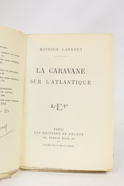 La caravane sur l'Atlantique