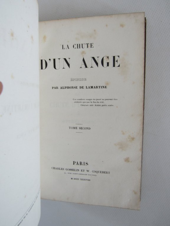 La chute d'un ange