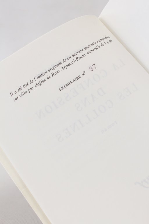 La confession dans les collines