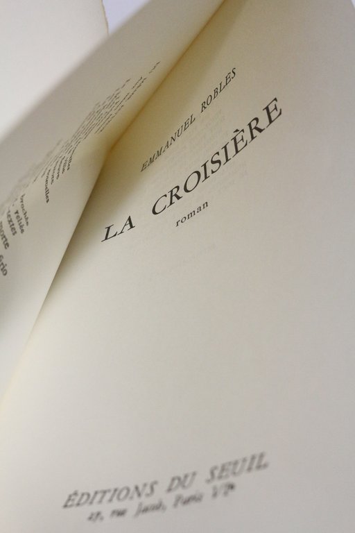 La croisière