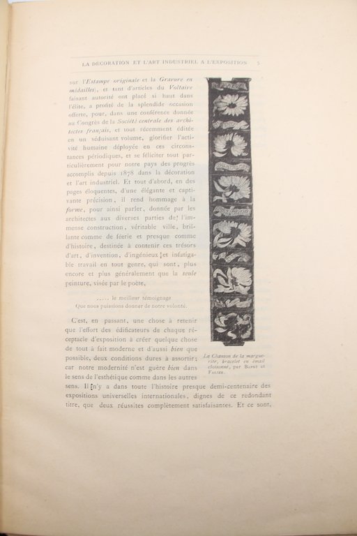 La Décoration & l'Art industriel à l'Exposition de 1889