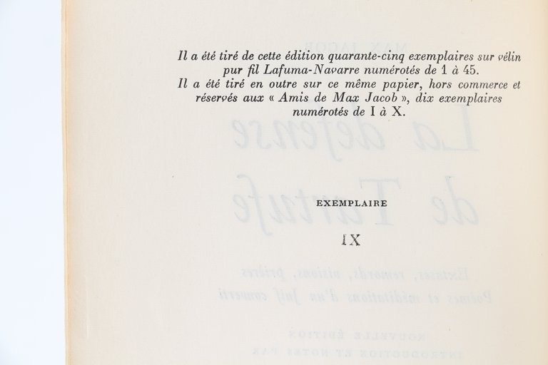 La Défense de Tartuffe - Extases, Remords, Visions, Prières, Poèmes …