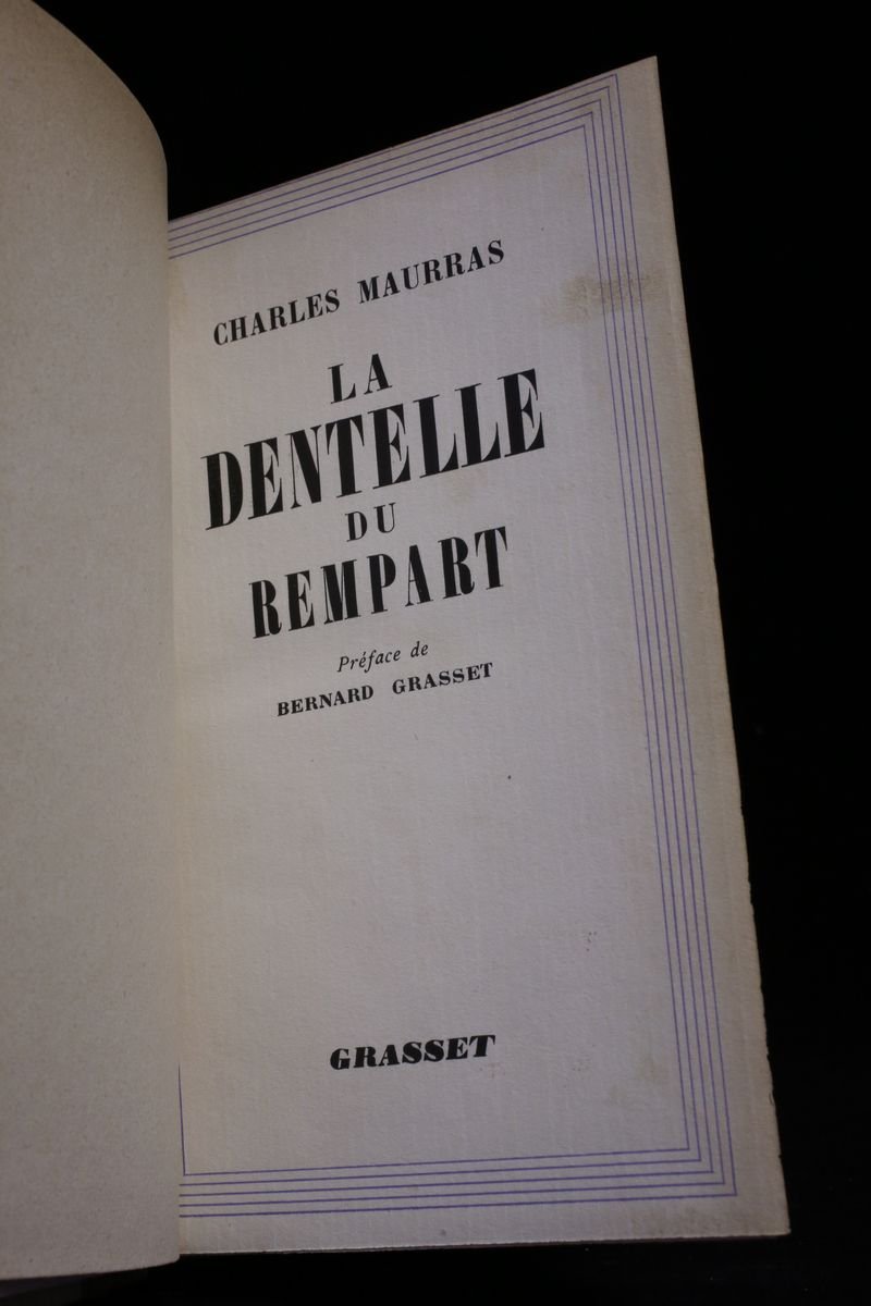 La dentelle du rempart. Choix de pages civiques en prose …