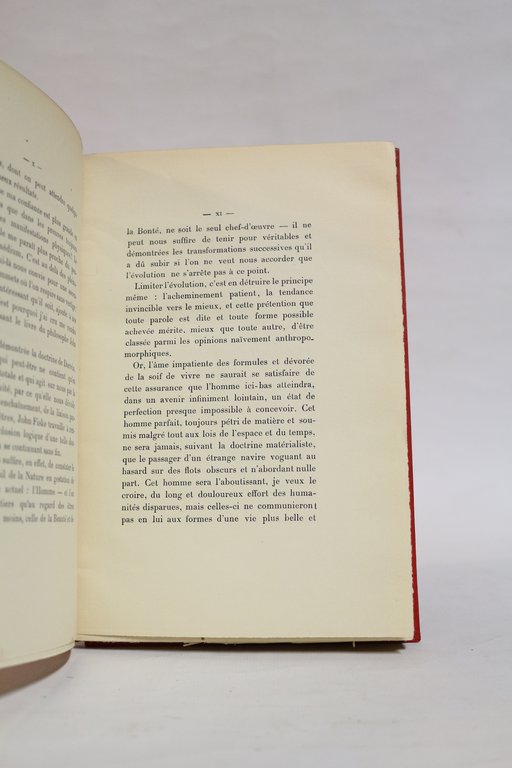 La destinée de l'homme