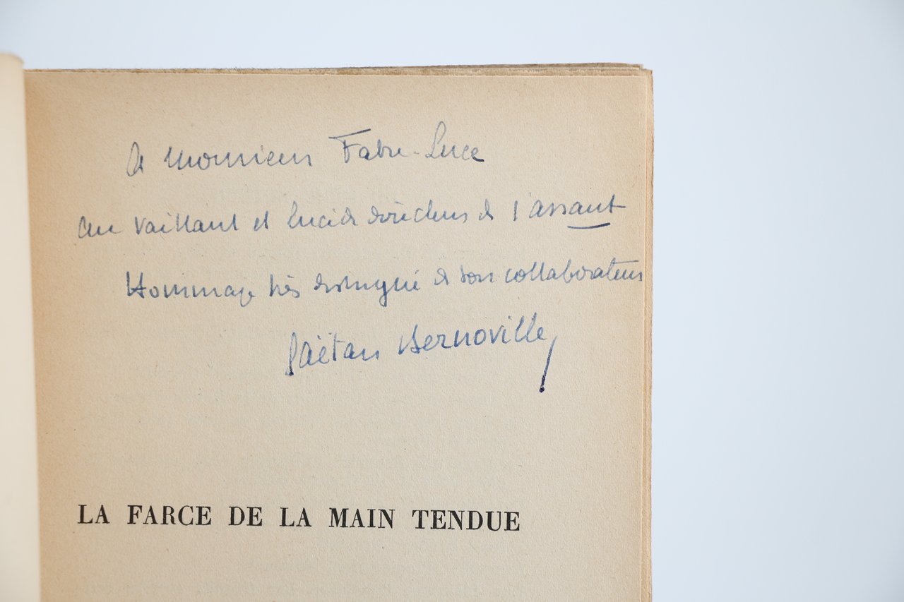 La Farce de la Main tendue. Du Frente Popular au …