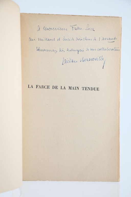 La Farce de la Main tendue. Du Frente Popular au …