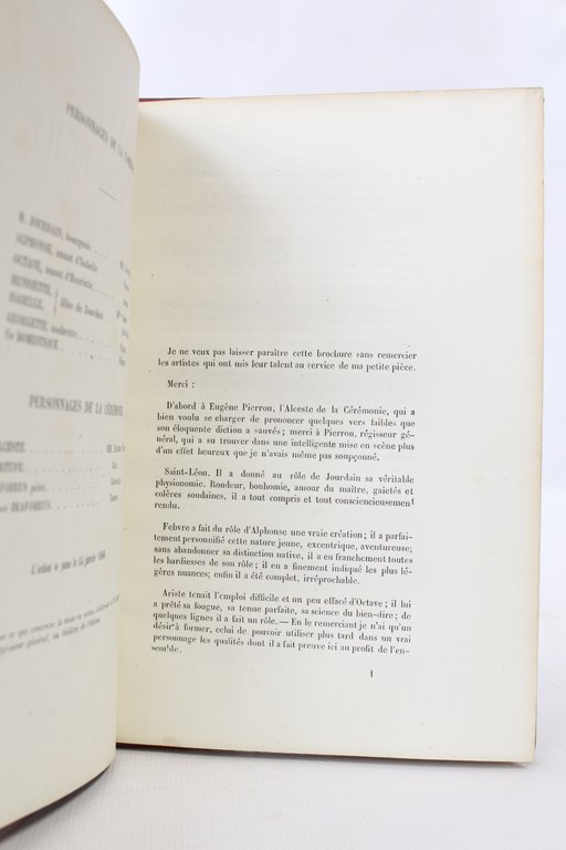 La fête de Molière, comédie en 1 acte et en …