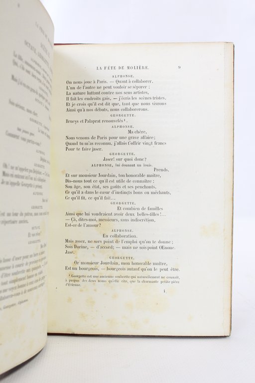 La fête de Molière, comédie en 1 acte et en …