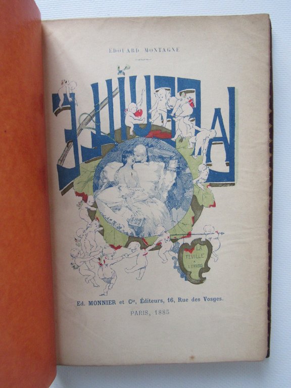 La feuille à l'envers