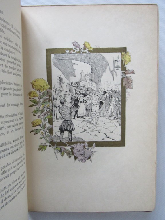 La feuille à l'envers