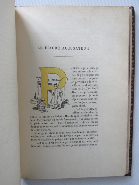 La feuille à l'envers