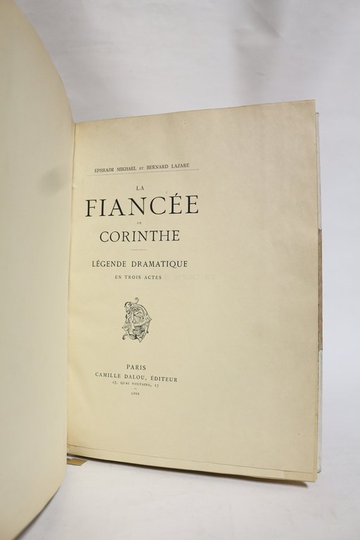 La fiancée de Corinthe