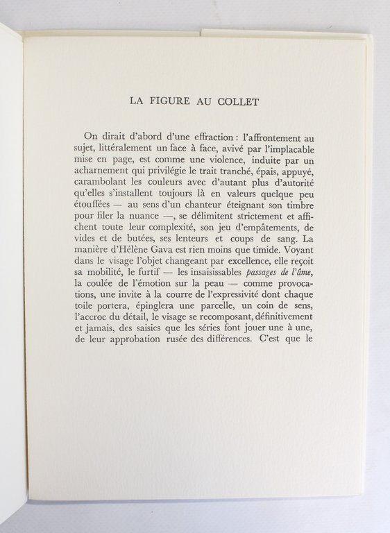 La figure au collet
