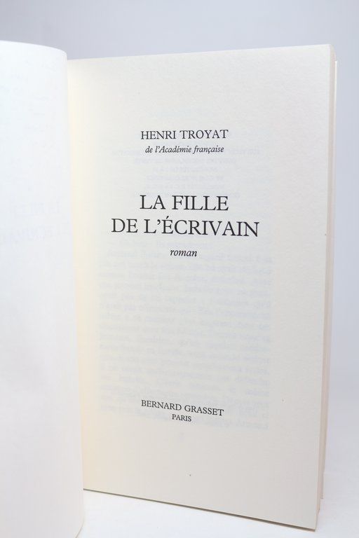 La fille de l'écrivain