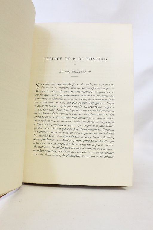 La fleur des musiciens de P. de Ronsard recueillie par …