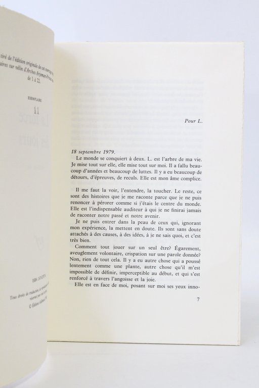 La force des jours. Journal IX